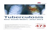 Tuberculosis - health.nsw.gov.au€¦ · Tuberculosis New South Wales: 2012-2014 Tuberculosis (TB) is a disease caused by infection with Mycobacterium tuberculosis or closely related