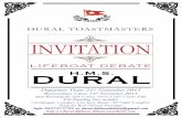 DURAL TOASTMASTERS INVITATION LIFEBOAT DEBATE H.M.S. 2015-10-10آ  DURAL TOASTMASTERS INVITATION LIFEBOAT