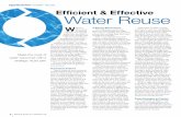 application water reuse Efficient & Effective Water …...The following are some ways plants can help manage this impor-tant resource, including the assessment process that can help