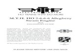 M.T.H. HO 2-6-6-6 Allegheny Steam Engine · Now, your HO Steam engine includes the ultimate in realism Proto-Whistle. With this incredible new feature you have variable control over