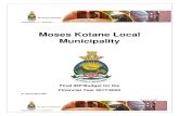 Moses Kotane Local Municipality · 2020-03-02 · Page 1 of 327 Moses Kotane Local Municipality Final IDP/Budget for the Financial Year 2017/2022 4th Generation IDP