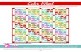 Color Wheel - fatquartershop.com€¦ · Color Wheel Use ¼” seams and press as arrows indicate throughout. Butterfly Blocks: Draw a diagonal line on the wrong side of the Fabric