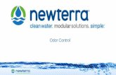 Odor Control - newterra.com · Odor Control. Odour Control Newterra has been controlling odours for over 20 years. Our technologies for controlling odours have been used for: - Municipal