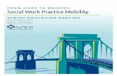 FROM SILOS TO BRIDGES: Social Work Practice Mobility€¦ · From Silos to Bridges: Social Work Practice Mobility • 2015 ASWB Spring Education Meeting page 1 welcome The word “mobility”