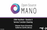 OSM Hackfest Session 9 Service Function Chaining · 9 - classifier: - id: class1 match-attributes: - destination-ip-address: 10.10.10.12 destination-port: 80 id: match1 ip-proto:
