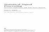 Statistical Signal Processing - Semantic Scholar · 1.1 Statistical Signal Processing and Related Topics 1 1.2 The Stracture of Statistical Reasoning 3 1.3 A Detection Problem 4 1.4