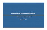 Montana State Innovation Model Designdphhs.mt.gov/Portals/85/Documents/SIM/160308... · improve quality of life and care • Interdisciplinaryprimary care. improves rates of survival