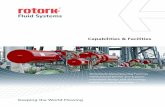 Capabilities & Facilities - Rotork · packaging of control components as well as providing sales, service, installation and commissioning support. They are fluid power actuation specialists