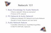 Network101.ppt [modalitÃ compatibilitÃ ] Networking.pdfProtocootoco eac ayel in each layer OS fOSI reference model 7 Application HTTP, SMTP, SNMP, FTP, Telnet, AppleTalk, X.500 6