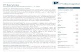INSTITUTIONAL EQUITY RESEARCH IT Servicesbackoffice.phillipcapital.in/Backoffice/Researchfiles/PC... · 2016-08-18 · Page | 3 | PHILLIPCAPITAL INDIA RESEARCH IT SERVICES SECTOR