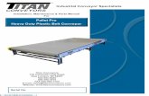 Pallet Pro Heavy Duty Plastic Belt Conveyor€¦ · Warranty does not cover belt tracking or adjustment at installation or periodic adjustment that may be required during normal operation.