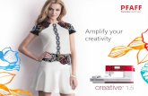 Amplify your creativity - Bismarck, ND: J&R Vacuum …4 Amplify your personality Cute or edgy. Colorful or graphic. With embroidery you can show off your style with personalized creations,