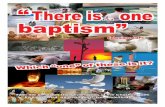There is one baptism” - Free Bible StudyFor John defined the baptism with fire as the “unquenchable fire,” meaning hell (SEE Mt 3:12). Hell is the baptism of fire. There are