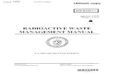 RADIOACTIVE WASTE ~MANAGEMENT MANUAL Alamos National Labs... · 2013-04-26 · 11 DOE M 435.1-1 7-09-99 5. REVISIONS. Systematic planning, execution, and evaluation of radioactive