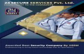  · 2019-08-28 · SECURITY SOLUTIONS PROVIDER We offer end-to-end Security Solutions, Manned Guarding Electronic & Technology Security, Audit and Consultancy, Training, Events Security,