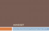 MINDSET - eduBuzz.org · 2015-09-22 · Talk about the evidence that when growth mindset brains encounter mistakes, their electrical brain activity is far greater because : Growth