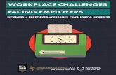 WORKPLACE CHALLENGES FACING EMPLOYERS - Aston Bond · 2017-09-07 · Workplace Challenges Facing Employers / 4 2015 Aston Bond. Employment law is often a daunting and confusing experience