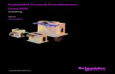 Industrial Control Transformers - Schneider Electric Industrial Control Transformers Class 9070 Catalog R05/19 9070CT99015