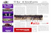 The Chieftain...cal side and experience the chal-lenging fun of the musical. A great hit was the performance of Mr. Roesler, chemistry teacher, who por-trayed Belle’s fa-ther. When