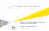 PPPs in Healthcare (SDG-3) and Education (SDG-4) …...PPPs in Healthcare (SDG-3) and Education (SDG-4) sectors Regional Event on Financing Sustainable Infrastructure Development in
