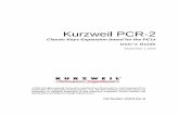 Kurzweil PCR-2 Kurzweil International Contacts Contact the nearest Kurzweil office listed below to locate your local Kurzweil representative. Kurzweil Co., Ltd. 424 CheongCheon-dong,
