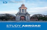STUDY ABROAD - Trinity College Dublin · When to Study Abroad Trinity welcomes study abroad students for a semester or year. Students are welcomed to attend for the Autumn semester