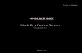 Black Box Device Servers - Black Box administering the Black Box Device Serv er. It assumes that this