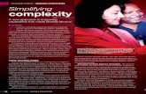 complexity - boeing.com · high-tech products and services depend on the company’s prov-en ability to develop, field and support complex systems. The new Systems Engineering and