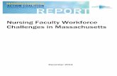 Nursing Faculty Workforce Challenges in Massachusetts on... · salary of a nurse practitioner, across settings and specialties, is $94,050 (as cited in AACN, 2014a). By contrast,