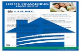 UAMC-Home Financing flyer - Lennar · solutions to the financing needs of Lennar homebuyers. Our mortgage professionals will be with you from the initial application all the way through