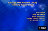 Storage Area Network (SAN) Training Presentation · 2009-09-13 · MCP+I, MCSE, NT4 MCT. Intel Confidential 2 Agenda Training Objectives Basic SAN information – Terminology SAN