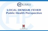 LOCAL DENGUE FEVER Public Health Perspective...2010/11/17  · Dengue fever is transmitted to humans through the bites of female Aedes mosquitoes which are infected with a dengue virus