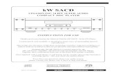 XX kW SACD - Musical Fidelity · Issue 2: 14th April 2005 kW SACD Instructions for use Page 4 of 17 SAFETY INFORMATION CLASS 1 LASER PRODUCT This SACD player has been designed and