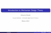 Introduction to Mechanism Design Theoryunipd-scuolagalileiana.it/sites/default/files/NicoloLezione2.pdf · Introduction to Mechanism Design Theory Antonio Nicolò Scuola Galileiana