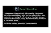 Pecan Street Project's smart grid research is generating incredibly ...sites.utexas.edu/energyinstitute/education/ut-energy-symposium... · Telephone, transistor radio, mobile phone,
