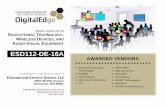 Master product pricelist · DigitalEdge Contract #ESD112-DE-16A Page 3 of 70 March 11, 2020 Advanced Classroom Technologies – ACT - Solutions for Educational Technology, Wireless