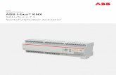 PRODUCT MANUAL ABB i-bus® KNX SAH/S x.x.7.1 … · 2.2 Proper use The Switch/Shutter Actuators are intended to be used to activate 230 V AC shutter and blind drives and to switch
