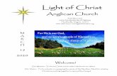 Light of Christlightofchristva.org/Sermons/Sermons_2020/Sermon20_bulletin/11_bulletin.pdf4 THE WORD OF GOD Words of Acclamation and Collect for Purity Priest: Blessed be God: the Father,