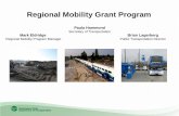 Regional Mobility Grant Program - Washingtonapp.leg.wa.gov/ReportsToTheLegislature/Home/GetPDF?fileName=2… · Overview •Moving Washington – The RMG program supports Moving Washington