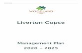 Liverton Copse - woodlandtrust.org.uk · Management plan is held in a database which is continuously being amended and updated on our website. Consequently this printed version may