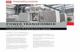 PT. Trafoindo Power Indonesia Factsheet...via "train the trainer" program held in Wuhan, China. In its initial phase, the company also employed local workforce of as much as 200 people.