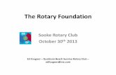 The Rotary Foundation...Permanent Fund Contributions • Benefactor – Include $1000 or more in your estate plans as a beneficiary to the Endowment Fund. Benefactors receive a certificate