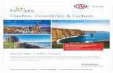 Castles, Coastlines & Culture. · only, based on availability at time of booking. To qualify for CAA Member pricing, and to receive CAA Member-exclusive benefits, there must be one