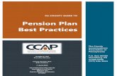 Pension Plan Best Practices€¦ · The Fiduciary Code The County Pension Board has fiduciary responsibility for the plan. As such, the Pension Board has the ultimate responsibility