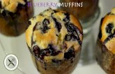 blueberry muffins · 2017-06-16 · Blueberry Muffins Recipe. Makes 12 Muffins / ≈ 4 ounces (120g) per serving. 4 ea. (200g) eggs 1 tsp (5ml) vanilla extract or paste 0.8 cup (200ml)