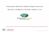 V1.0 CBSHS Senior Subject Guide 2020 · senior schooling. The QCAA awards a QCE in the following December or once a student becomes eligible. Queensland Certificate of Individual