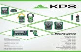 MEASURING INSTRUMENTS - kps-euman.comkps-euman.com/wp-content/uploads/2018/10/KPS-me... · DIGITAL CLAMP METERS - Mini digital clamp meter. - 4000 counts. - Resistance, frequency,