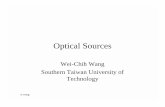 Optical Sources - University of Washingtondepts.washington.edu/mictech/optics/tainan_2004/waveguide_week5… · Two basic light sources are used for fiber optics: laser diodes (LD)