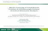 Media Framing of Fatal Bicycle Crashes in Hillsborough County: A Critical Discourse … · 2019-01-10 · Through critical discourse analysis (CDA), a rigorous qualitative method