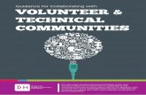 Guidance for Collaborating with VOLUNTEER & TECHNICAL ... · Humanitarian OpenStreetMap Team (HOT) Humanity Road ICT4Peace Standby Task Force Tilburg University With the support of